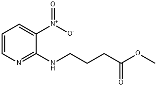 METHYL 4-[(3-NITRO-2-PYRIDINYL)AMINO]BUTANOATE 结构式