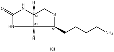 NORBIOTINAMINE HYDROCHLORIDE 结构式