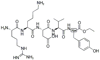 THYMOPOIETIN II (32-36)-ETHYL ESTER 结构式
