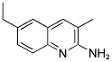 2-AMINO-6-ETHYL-3-METHYLQUINOLINE 结构式