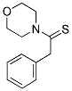 4-(2-PHENYLETHANETHIOYL)MORPHOLINE 结构式