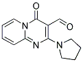 4-OXO-2-PYRROLIDIN-1-YL-4H-PYRIDO[1,2-A]-PYRIMIDINE-3-CARBALDEHYDE 结构式