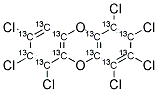 13C12-1,2,3,4,6,7,8-HEPTACHLORODIBENZO-P-DIOXIN 结构式