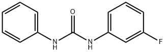 N-(3-FLUOROPHENYL)(PHENYLAMINO)FORMAMIDE 结构式