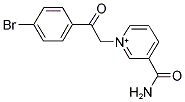 3-(AMINOCARBONYL)-1-[2-(4-BROMOPHENYL)-2-OXOETHYL]PYRIDINIUM 结构式