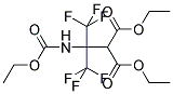 DIETHYL 2-[1-[(ETHOXYCARBONYL)AMINO]-2,2,2-TRIFLUORO-1-(TRIFLUOROMETHYL)ETHYL]MALONATE 结构式
