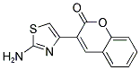 3-(2-AMINO-THIAZOL-4-YL)-CHROMEN-2-ONE 结构式