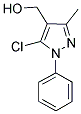 (5-CHLORO-3-METHYL-1-PHENYL-1H-PYRAZOL-4-YL)METHANOL 结构式