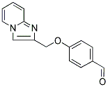 4-(IMIDAZO[1,2-A]PYRIDIN-2-YLMETHOXY)BENZALDEHYDE 结构式