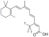 Retinoic acid 9-cis-[20-methyl-3H]- 结构式