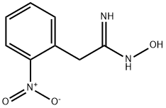 (Z)-N'-羟基-2-(2-硝基苯基)乙脒 结构式