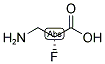 A-氟-B-丙胺酸 结构式