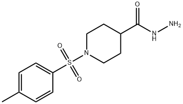 1-(甲苯-4-磺酰基)-哌啶-4-甲酰肼 结构式