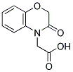 (3-氧代-2,3-二氢-4H-1,4-苯并恶-4-基)乙酸 结构式