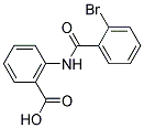 2-[(2-BROMOBENZOYL)AMINO]BENZOIC ACID 结构式