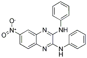 2,3-Dianilino-6-nitroquinoxaline 结构式