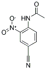 4-ACETAMIDO-3-NITROBENZONITRILE 结构式