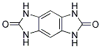 5,7-DIHYDRO-1H,3H-BENZO[1,2-D:4,5-D']DIIMIDAZOLE-2,6-DIONE 结构式