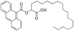 2-(9-ANTHROYLOXY)STEARIC ACID 结构式