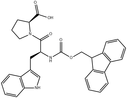 FMOC-TRP-PRO-OH 结构式