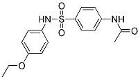 N-[4-(4-ETHOXY-PHENYLSULFAMOYL)-PHENYL]-ACETAMIDE 结构式