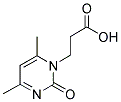 3-(4,6-DIMETHYL-2-OXO-2H-PYRIMIDIN-1-YL)-PROPIONIC ACID 结构式