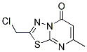 2-(CHLOROMETHYL)-7-METHYL-5H-[1,3,4]THIADIAZOLO[3,2-A]PYRIMIDIN-5-ONE 结构式
