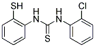 N-(2-CHLOROPHENYL)-N'-(2-MERCAPTOPHENYL)THIOUREA 结构式