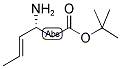 TERT-BUTYL (3R)-3-AMINO-4-HEXENOATE 结构式