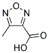 4-Methylfurazan-3-carboxylic acid 结构式
