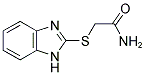 2-(1H-BENZIMIDAZOL-2-YLTHIO)ACETAMIDE 结构式