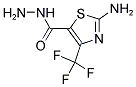 2-AMINO-4-(TRIFLUOROMETHYL)THIAZOLE-5-CARBOHYDRAZIDE 结构式