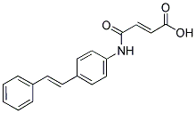 3-(4-STYRYL-PHENYLCARBAMOYL)-ACRYLIC ACID 结构式