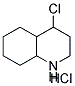 4-Chloro-decahydro-quinoline hydrochloride 结构式