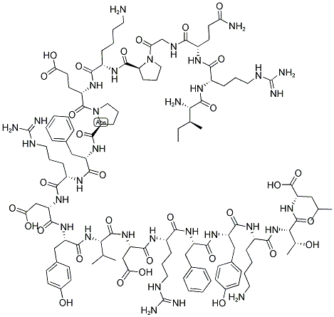 GAG P24 CA (153-172) 结构式