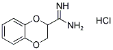 BENZODIOXAN-2-CARBOXAMIDINE HYDROCHLORIDE 结构式