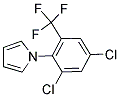 1-[2,4-DICHLORO-6-(TRIFLUOROMETHYL)PHENYL]-1H-PYRROLE 结构式