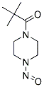 1-(2,2-DIMETHYLPROPANOYL)-4-NITROSOPIPERAZINE 结构式
