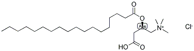 L-氯化硬脂酰肉碱 结构式