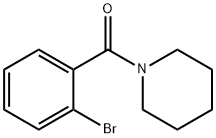 (2-BROMOPHENYLCARBONYL)PIPERIDINE 结构式