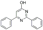 2,4-DIPHENYL-6-HYDROXYPYRIMIDINE 结构式