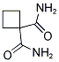CYCLOBUTANE-1,1-DICARBOXAMIDE 结构式