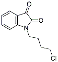 1-(4-CHLOROBUTYL)-1H-INDOLE-2,3-DIONE 结构式