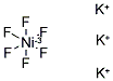 POTASSIUM HEXAFLUORONICKELATE (III) 结构式