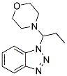 [1-(4-MORPHOLINYL)PROPYL]BENZOTRIAZOLE 结构式