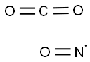 Carbon dioxide and nitric oxide 结构式