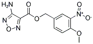 4-METHOXY-3-NITROBENZYL 4-AMINO-1,2,5-OXADIAZOLE-3-CARBOXYLATE 结构式