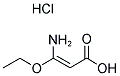 3-AMINO-3-ETHOXY-ACRYLIC ACID HCL 结构式