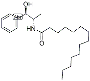 (1R,2S)-L-ERYTHRO-2-(N-MYRISTOYLAMINO)-1-PHENYL-1-PROPANOL 结构式
