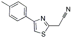 2-(4-P-TOLYLTHIAZOL-2-YL)ACETONITRILE 结构式